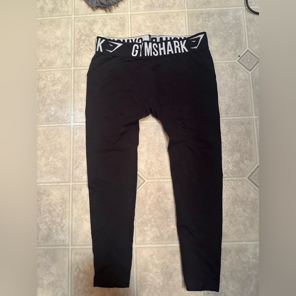 Gymshark Jet Black Workout Leggings